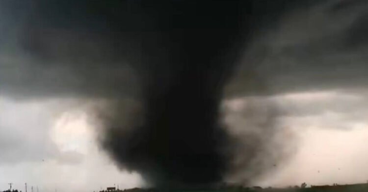 Tornado Hits City in Oklahoma
