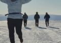 First half marathon on the ice in Qaanaaq
