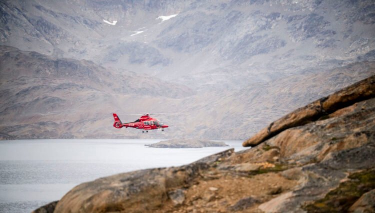 Technical fault on helicopter in Tasiilaq in the middle of Easter traffic