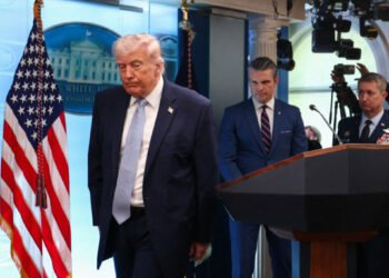 Trump repeats desire to take over Greenland at Iran press conference