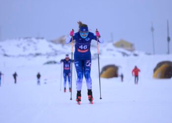 The youth broke through at the Greenland cross-country championships