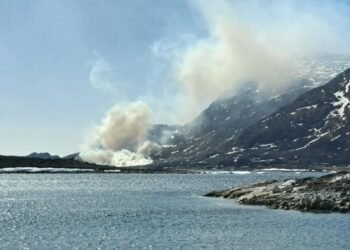 Firefighters are working to extinguish wildfires