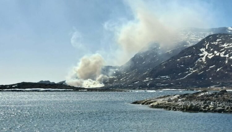 Firefighters are working to extinguish wildfires