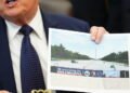 Trump Says He’s Renovating ‘Filthy’ Reflecting Pool on the National Mall