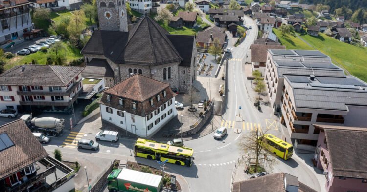 Triesenberg is planning denser development along the country road