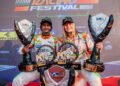 Wohlwend celebrates championship in the Indian Racing League