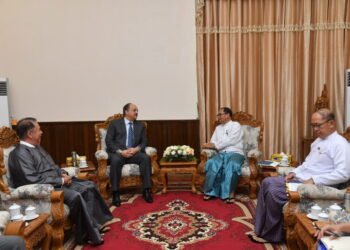 MoFA Union Minister receives delegation led by Qatar’s Former Deputy PM & Defence Minister
