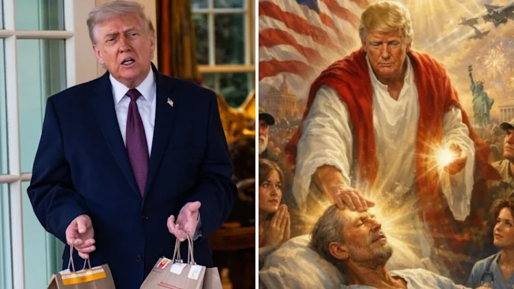 Trump Jesus image: US President claims Truth Social post depicts him as ‘doctor’