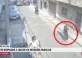 Woman is wounded by a gunshot during a family reunion in Cercado de Lima