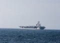These are the images of the historic aircraft carrier USS Nimitz during its passage through Ecuador | Community | Guayaquil