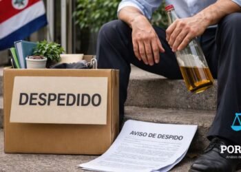 Can a worker be fired for alcoholism? This establishes the law in Costa Rica