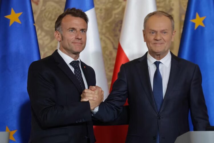France and Poland discuss boosted defense ties as US wavers on Europe