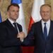 France and Poland discuss boosted defense ties as US wavers on Europe