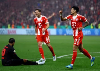 Bayern beat Leverkusen 2-0 to reach first German Cup final in six years