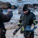Drone fragments, Russian ‘shadow fleet’ oil pollution wash up on Estonian beach | News