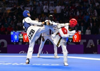 Uzbekistan’s young taekwondo players recorded a historic result at the World Championship