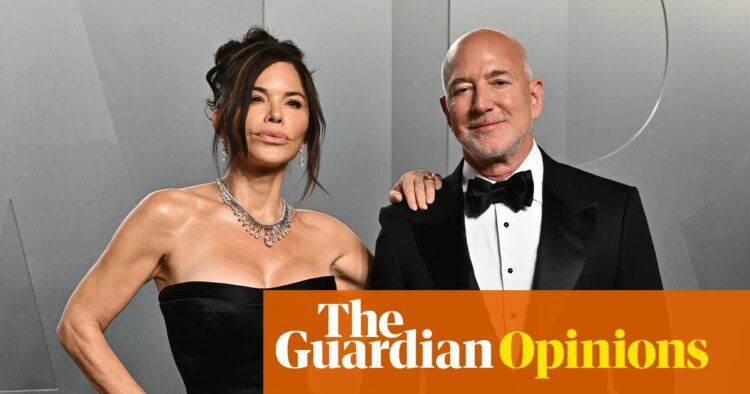 Behold the riches to riches tale of Lauren Sánchez – the girlboss Cinderella who bought the ball | Marina Hyde