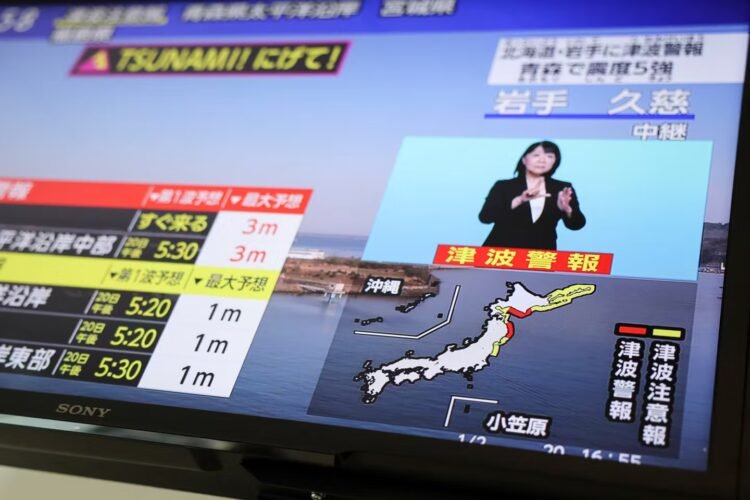 Japan issues ‘huge earthquake’ warning after 7.5 magnitude tremor