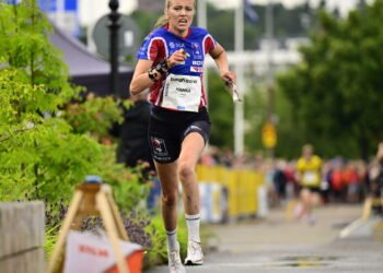 Blue and yellow jubilation and sadness in World Cup orienteering premiere