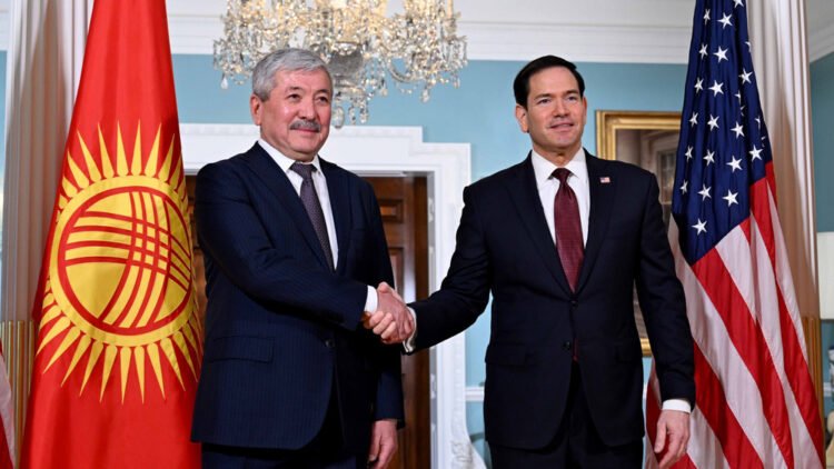 Adylbek Kasymaliev and Marco Rubio discussed simplification of the visa regime between Kyrgyzstan and the USA