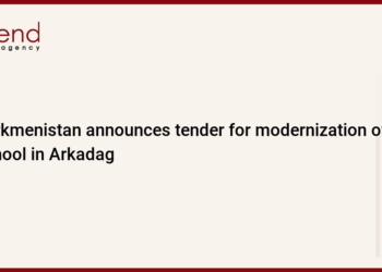 Turkmenistan announces tender for modernization of school in Arkadag
                
                    00:47 (UTC+04)
                    Economy