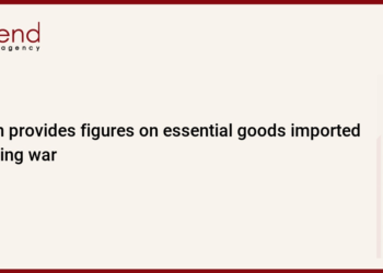 Iran provides figures on essential goods imported during war