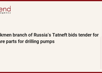 Turkmen branch of Russia’s Tatneft bids tender for spare parts for drilling pumps