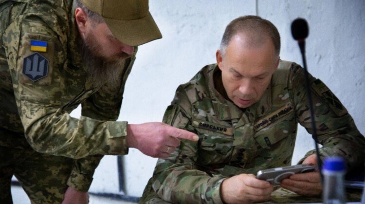 Syrsky ordered to check the logistics of providing the military on the front line
