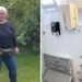 Vandals at a campsite in Höfðavík