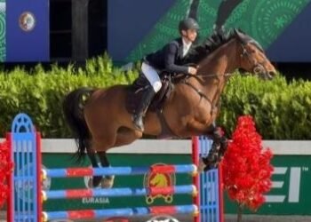Kazakhstan won three gold medals at the show jumping tournament in Tashkent