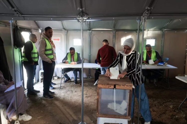 ‘We want to make our voices heard to start a new life’: Gaza holds first election in 20 years