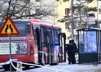 One arrested on suspicion of aiding and abetting the bus murder in Tyresö