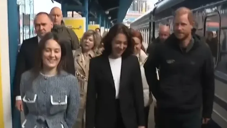 (VIDEO) Prince Harry arrived on a visit to Kyiv: “I want to remind the world what Ukraine is facing”
