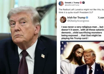 Trump posts image of himself with Jesus, as administration’s pope criticism continues