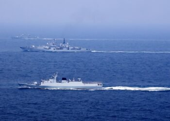 Chinese military warships train in western Pacific after MSDF Taiwan Strait transit