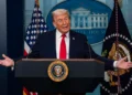 Trump, sounding like Biden, says he deserves more credit