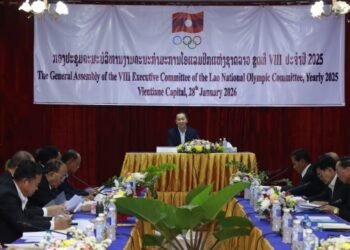 Lao National Olympic Committee Reviews 2025 Activities, Sets Direction for 2026