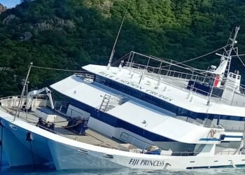 End of an era: MV Fiji Princess retired following reef grounding