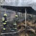 Fire in Chisinau: a barn caught fire on the territory of a stable