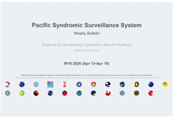 Pacific Syndromic Surveillance System Weekly Bulletin / Système de Surveillance Syndromic dans le Pacifique – Bulletin Hebdomadaire: W16 2026 (Apr 13-Apr 19) [EN/FR] – World