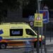 A cyclist was slightly injured when he was hit in Santa Coloma