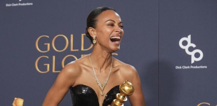 Zoe Saldaña, featured among Time magazine’s 100 most influential people of 2026