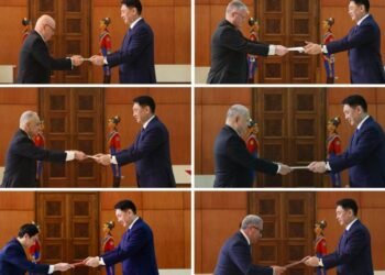 Ambassadors Accredited to Mongolia Present Letters of Credence