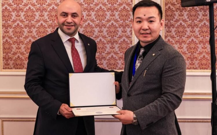 Myanganbayar Appointed East Asia Representative in Wrestling Federation