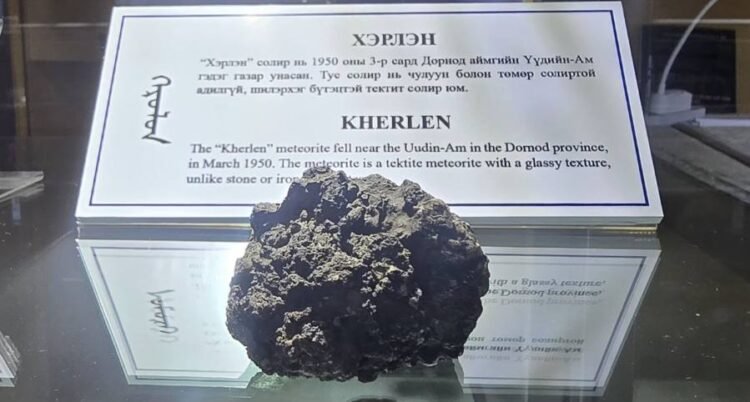 ‘Kherlen’ Meteorite Drawing Global Scientists’ Attention