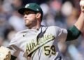 Jeffrey Springs takes no-hitter to seventh and Oakland blanks Yankees 1-0