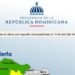 Greater Santo Domingo plus 17 provinces on alert for troughs this weekend