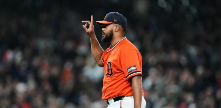 Kenley Jansen rises to third place in all-time saves in Detroit victory