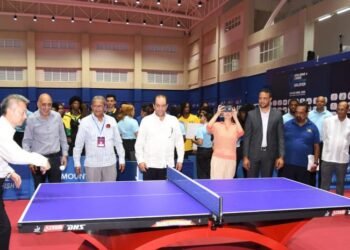 The Dominican men’s team secures bronze in the Table Tennis qualifier