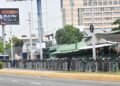Extensive police deployment in eviction of Teleoffers in Máximo Gómez with 27 de Febrero